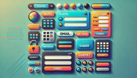 How do I style the forms on my website? Image